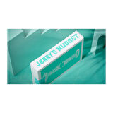Bicycle Bee Jerry's Nugget (Tiffany Blue) Marked Monotone Oyun Kağıdı iskambil Kartları