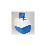 Imac Maddy Junior Üstü Açılır Kapalı Kedi Tuvaleti Mavi 57X43X41 cm