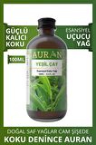 Yeşil Cay Esansiyel Uçucu Koku Yağı Buhurdanlık Yağı Difüzör Esansı Hobi Esans Ortam Oda 100ml