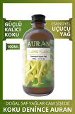 Ylang Ylang Saf Esansiyel Uçucu Yağ Buhurdanlık Yağı Difüzör Esansı Aromaterapi Ortam 100ml