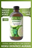 Bergamot Esansiyel Uçucu Koku Yağı Buhurdanlık Yağı Difüzör Esansı Hobi Esans Ortam Oda Kokusu 100ml