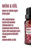 Misk & Gül Esansiyel Uçucu Koku Yağı Buhurdanlık Yağı Difüzör Esansı Hobi Esans Ortam Oda 100ml