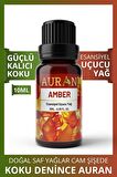 Amber Saf Esansiyel Uçucu Yağ Buhurdanlık Yağı Difüzör Esansı Aromaterapi Ortam Koku Yağı 10ml