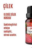 Çilek Saf Esansiyel Uçucu Yağ Buhurdanlık Yağı Difüzör Esansı Aromaterapi Ortam Koku 10ml