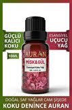 Misk & Gül Esansiyel Uçucu Koku Yağı Buhurdanlık Yağı Difüzör Esansı Hobi Esans Ortam Oda 10ml
