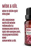 Misk & Gül Esansiyel Uçucu Koku Yağı Buhurdanlık Yağı Difüzör Esansı Hobi Esans Ortam Oda 10ml