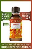 Amber Esansiyel Uçucu Koku Yağı Buhurdanlık Yağı Difüzör Esansı Hobi Esans Ortam Oda Kokusu 30ml