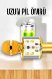 Kablosuz Bluetooth Karaoke Mikrofon USB ve AUX Girişli, Yüksek Ses Kalitesi