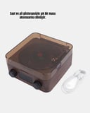 Stereo Bluetooth Hoparlör – Gece Lambalı ve Saat Göstergeli -