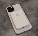 Iphone 5.000 Mah Magsafe Battery Pack Powerbank Kablosuz Şarj Ios 8/x/11/12/13/14/15 Uyumlu