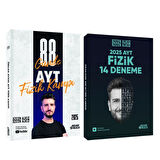Özcan Aykın 2025 AYT 88 Günde Fizik Kampı ve Deneme Seti 2 Kitap