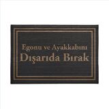 Evaşk Kapı Önü Paspası Vinil Kaymaz Tabanlı 40x60
