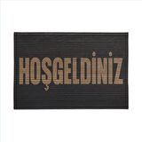 Evaşk Kapı Önü Paspası Vinil Kaymaz Tabanlı 40x60