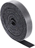 Microcase Cırt Cırt Kablo ve Malzeme Düzenleyici Kesilebilir Model 20mm X 5 metre Cırt Bant - SİYAH AL5268