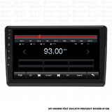 Araç Multimedya Peugeot Boxer Android 12 Carplay 4Gb Ram + 64Gb Hdd Navigasyon Ekran MYW