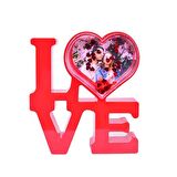 Love Fotoğraflı Kar Küresi
