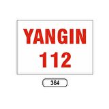 Yangın 112 Levhası