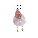 Uyuyan Bebek Anahtarlık Yumuşak Tüylü 10 Cm