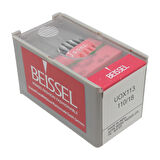 Beissel UYx113 Sanayi Tipi Lastik Makinesi İğnesi 18/110 Numara SPI uçlu 10 Adet (1 Paket)