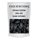 Siyah Üzüm 200 Gr ( Kan üzümü & Antep )