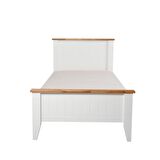 Uren Modern İnci Beyaz Tek Kişilik Karyola 120x200