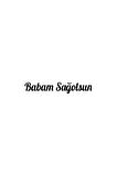 Babam Sağolsun Sticker Oto Motor Laptop Duvar Folyo Sticker 10x2 cm