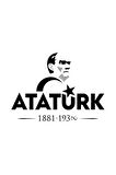 Atatürk Portre, Ay Yıldız, Atatürk Ismi, Tarihli, Oto Sticker, 30x30 Cm