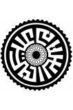 Kufi Hat İle Arapça Selam Aleyküm Sticker 10 x 10 cm