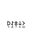 Göktürkçe OKTAY İsmi Yazı Sticker Yükseklik 5 Cm