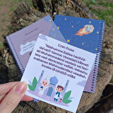 Çocuklar Için Namaz Yolculuğum Defteri | Sticker ve Dua Kartı Hediyeli