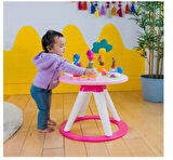 Bright Starts We Go 2'si 1 Arada Gezinti Bebek Aktivite Merkezi ve Masası, Tropik Mercan, 6 Aylık ve Üzeri
