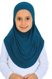 Kız Çocuk Hazır Başörtüsü Pratik Penye Şal Tesettür Giyim