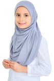 Kız Çocuk Hazır Başörtüsü Pratik Penye Şal Tesettür Giyim