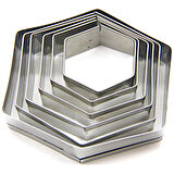 Volovan Metal Set 6 Parça - Altıgen