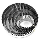 Volovan Metal Set 6 Parça - Daire Tırtıklı