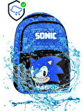 Sonic Okul Çantası+ Kalem Çantası + Su Matarası