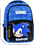 Sonic Okul Çantası+ Kalem Çantası + Su Matarası
