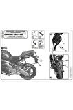 Plr450 Kawasaki Versys 650 (10-14) Yan Çanta Demiri Uyumlu