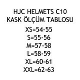 HJC V10 KASK MAT SİYAH