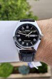 Casio CSISTE8 Kasası Gümüş Kordonu Siyah Renk Hediye Paketli Erkek Kol Saati