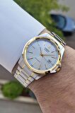 Casio CSISTE50 Gold Gümüş Renk Hediye Paketli Erkek Kol Saati
