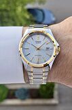 Casio CSISTE50 Gold Gümüş Renk Hediye Paketli Erkek Kol Saati