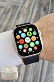 Daniel Klein DKISTE1154 Android/ios Uyumlu Arama Özellikli Siyah Renk Kordonlu Akıllı Kol Saati ve Bluetooth Kulaklık
