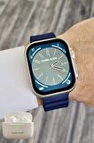 Daniel Klein DKISTE1155 Android/ios Uyumlu Arama Özellikli Siyah Renk Kordonlu Akıllı Kol Saati ve Bluetooth Kulaklık