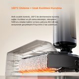 Uwant 23.000Pa 100℃ Islak Kuru Şarjlı Süpürge | Vakum + Mop | Akıllı, Kendini Temizleme Özellikli D700 Pro