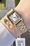 Casio CSISTE68 Gold Renk Hediye Paketli Kadın Kol Saati ve Bileklik