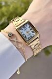 Casio CSISTE68 Gold Renk Hediye Paketli Kadın Kol Saati ve Bileklik