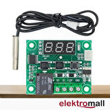 W1209 Röle Çıkışlı Dijital Termostat, Kuluçka, Akvaryum Sıcaklık Kontrol Kartı