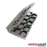 15 ÇEŞİT 750 PARÇA 0603, 0805, 1206 PAKET SMD SİNYAL LED SETİ