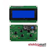 20 X 4 KARAKTER LCD 2004A MODÜL + I2C ARAYÜZ MODÜLÜ